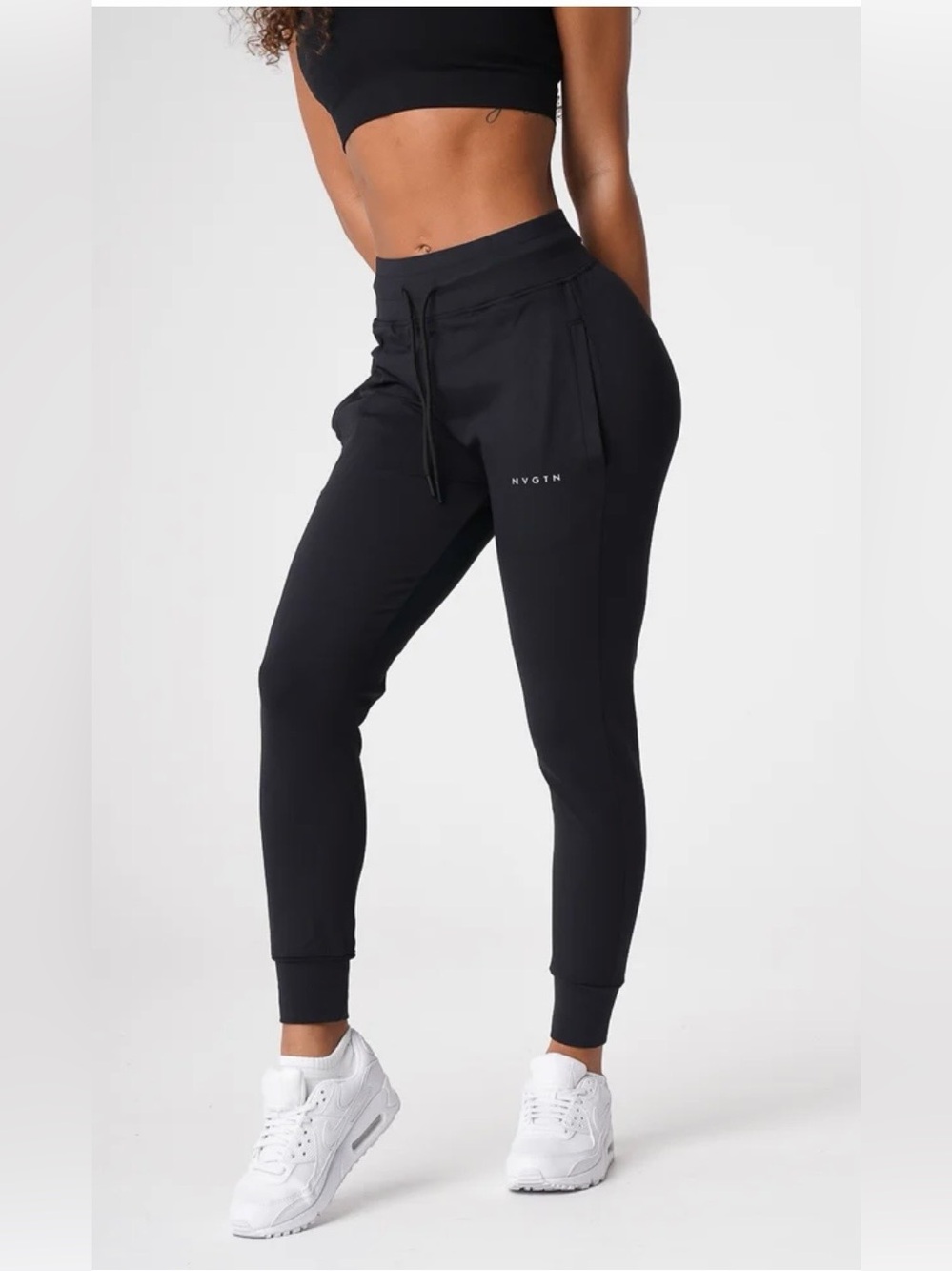 NVGTN “Jet Black Jogger” High Rise
Gym Lounge Jogger
Sweatpants Athleisure
